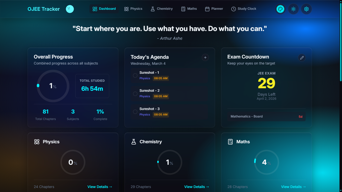OJEE-Tracker preview